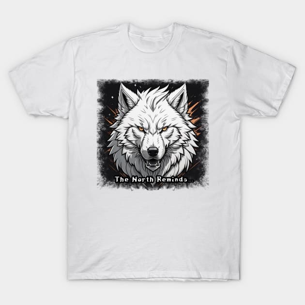 The North Reminds T-Shirt by AngelsFANART